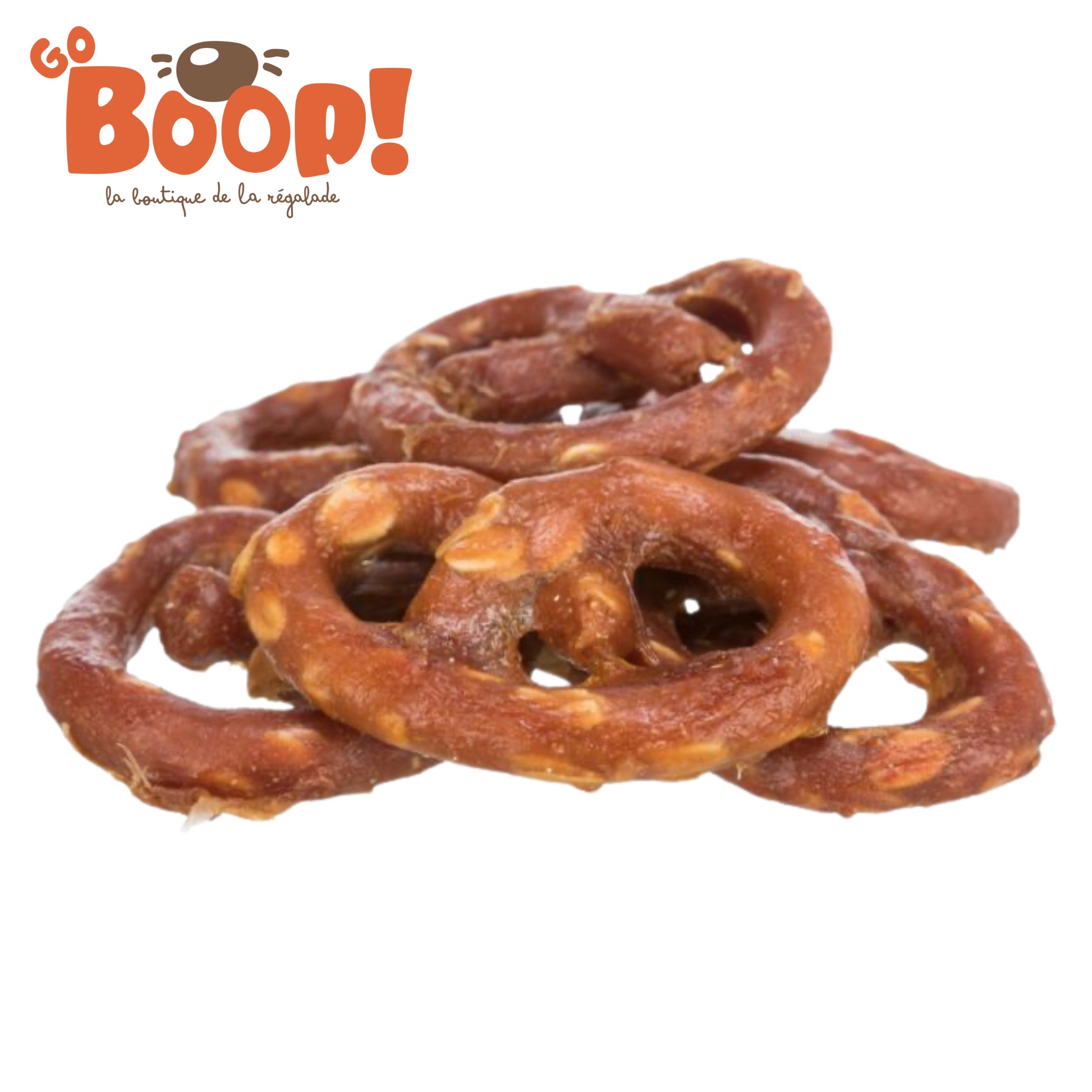 Mini bretzel cacahuète poulet