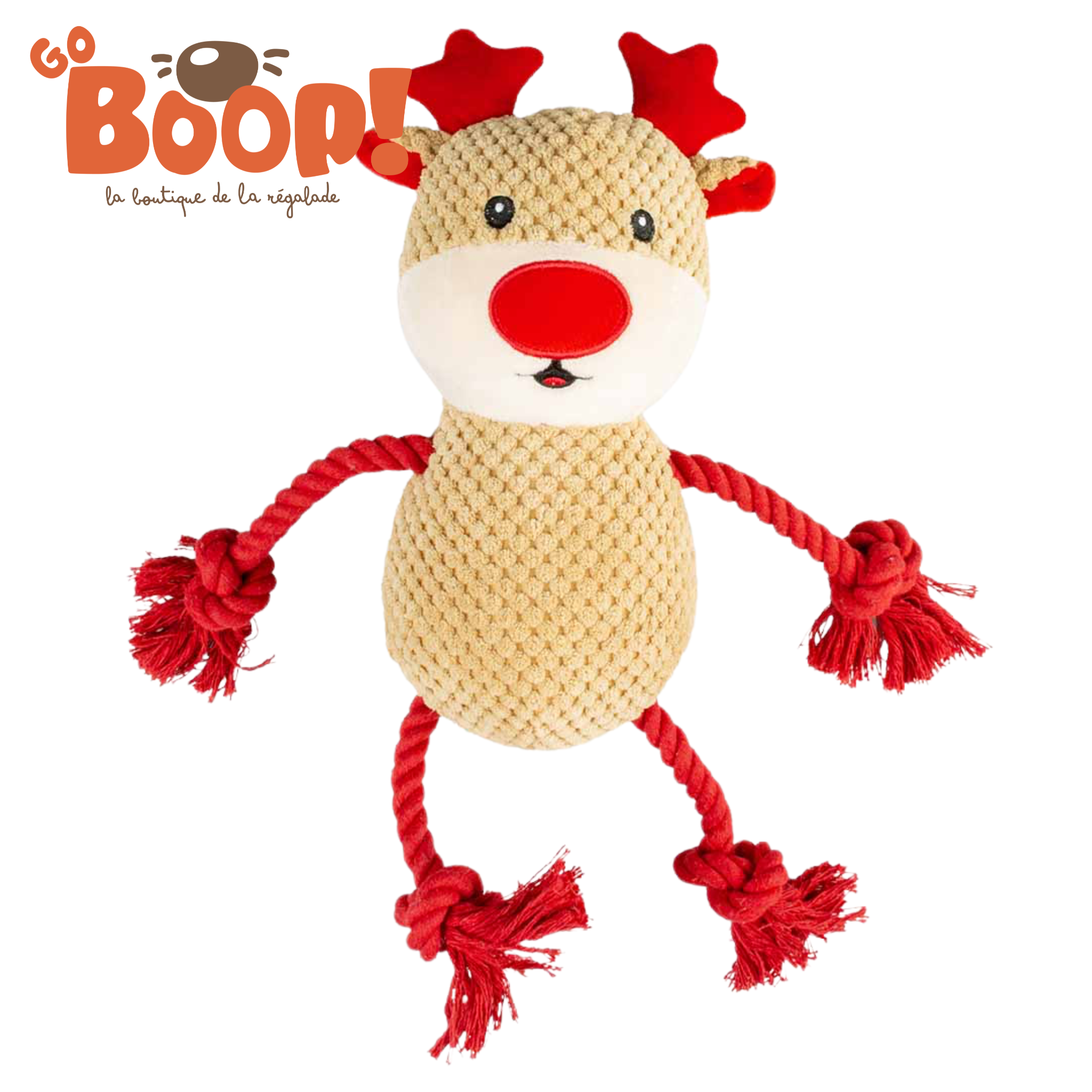 Potit renne avec corde - XMAS