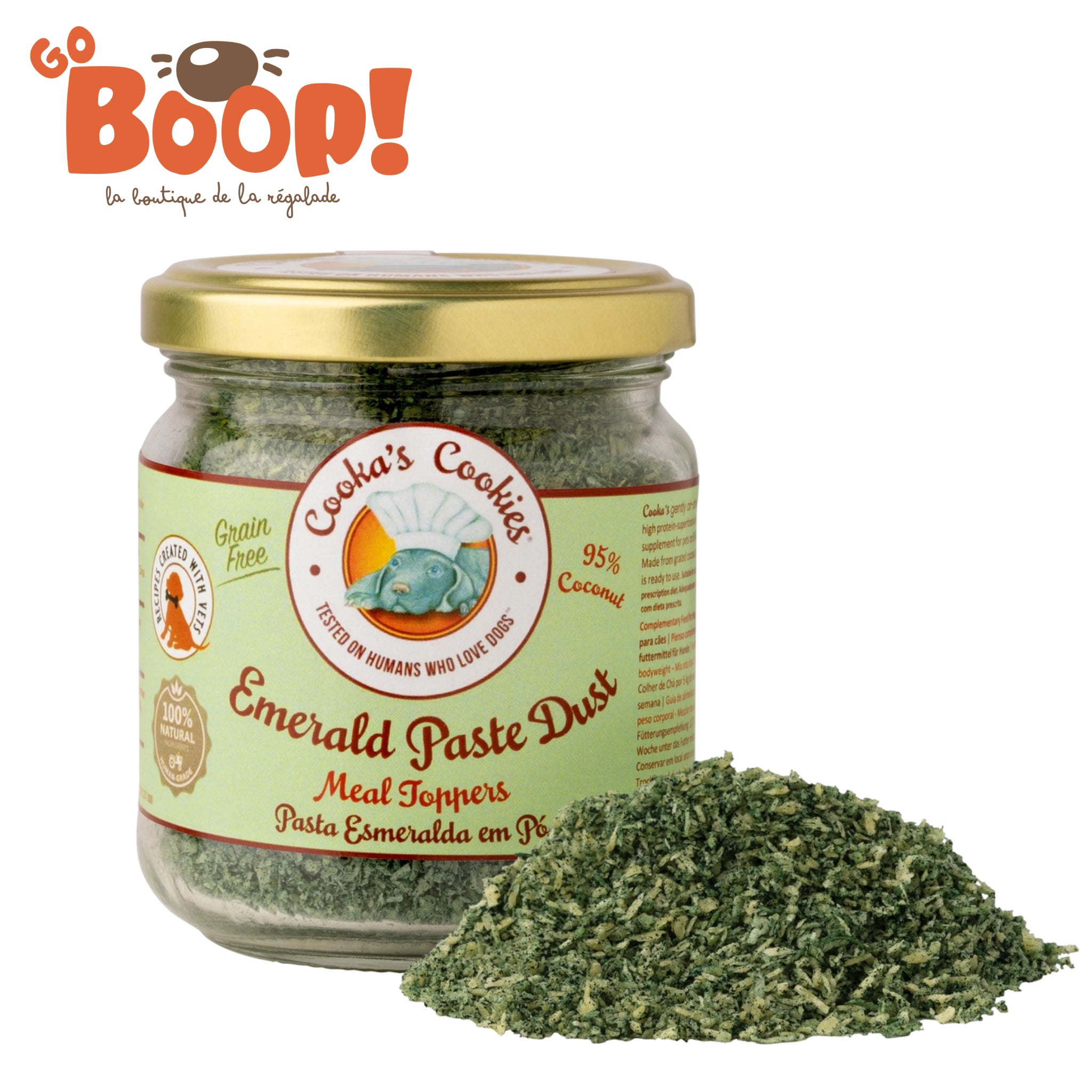 Emerald Paste - Spiruline verte et coco 65G