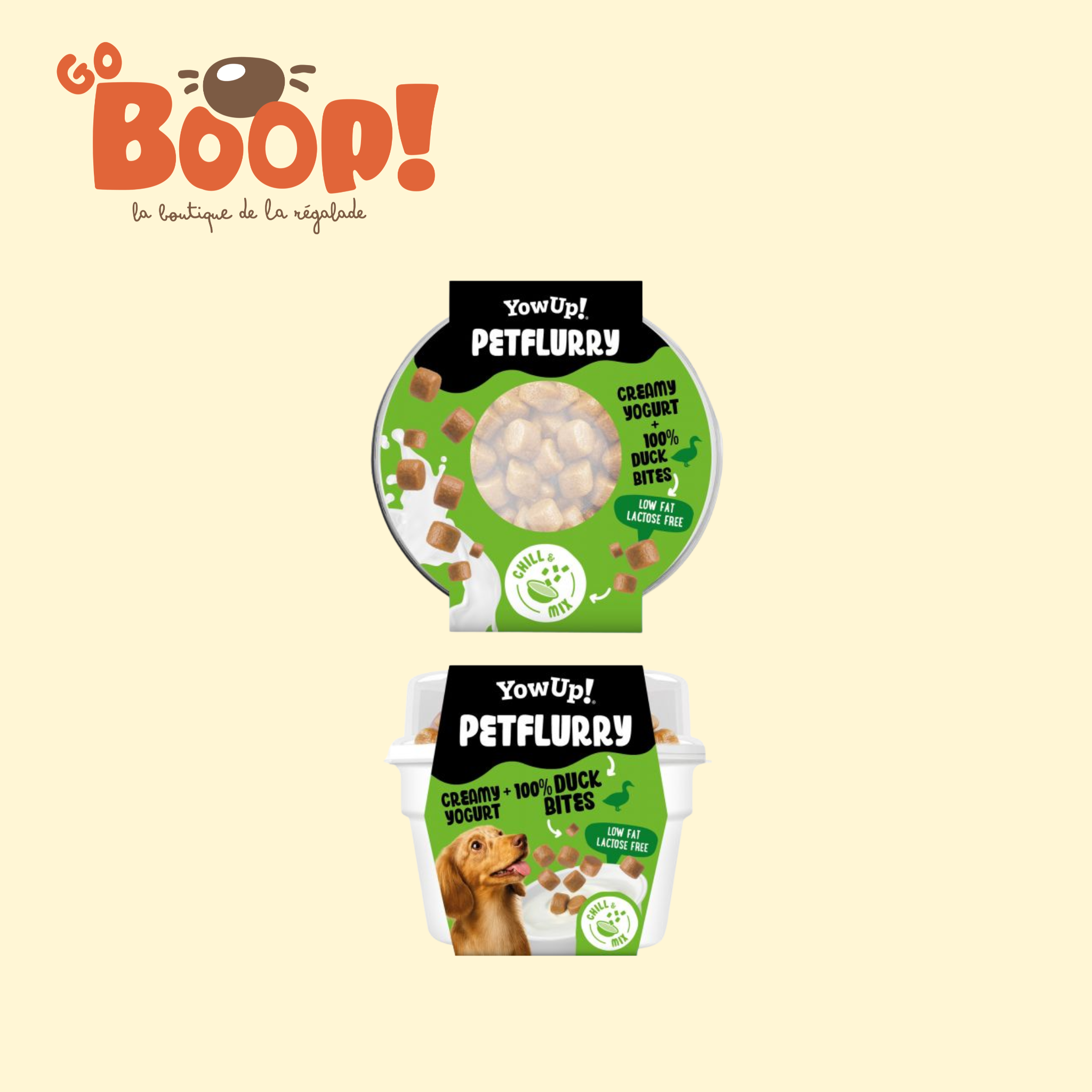 YowUp Petflurry – Canard 🦆 (125 g)