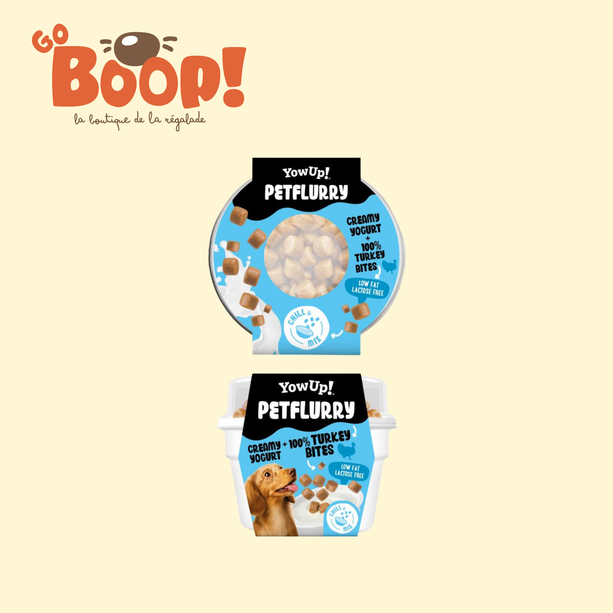 YowUp Petflurry – Dinde 🦃 (125 g)