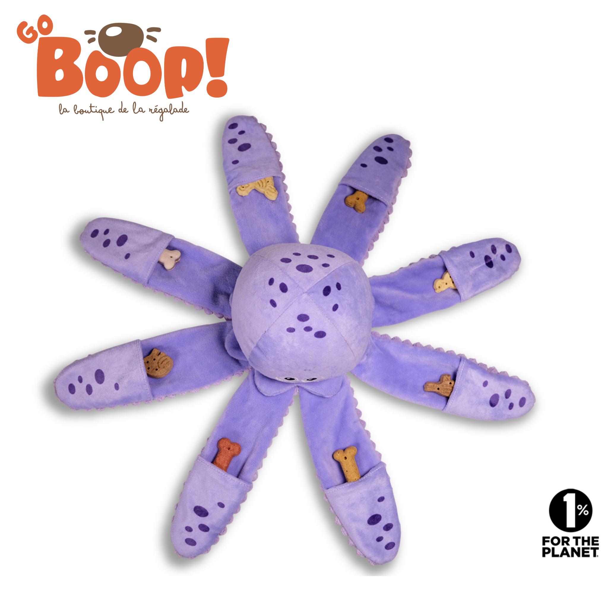 Octopoulpe la peluche de flair