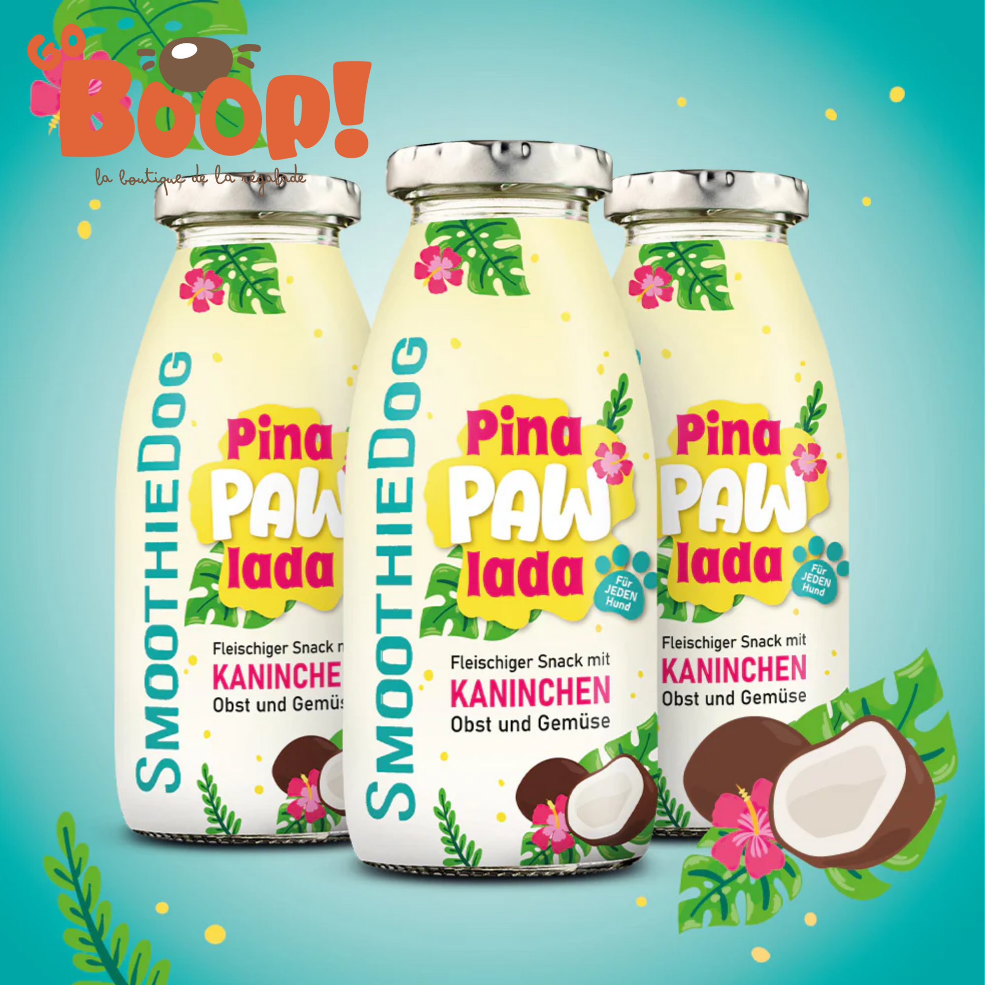 SmoothieDog Summer-Edition “PinaPawLada” 🍍🐾