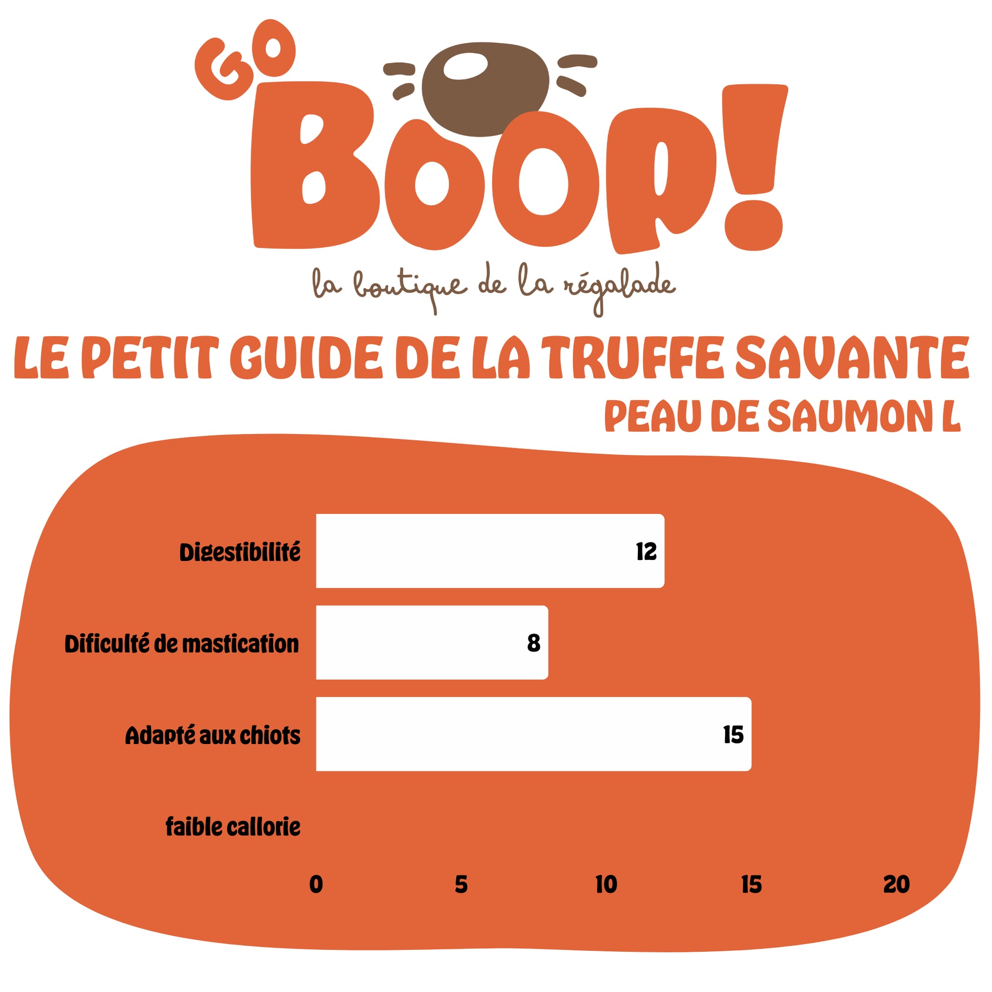 Peau de saumon 60 cm – Friandise naturelle à mâcher pour chien