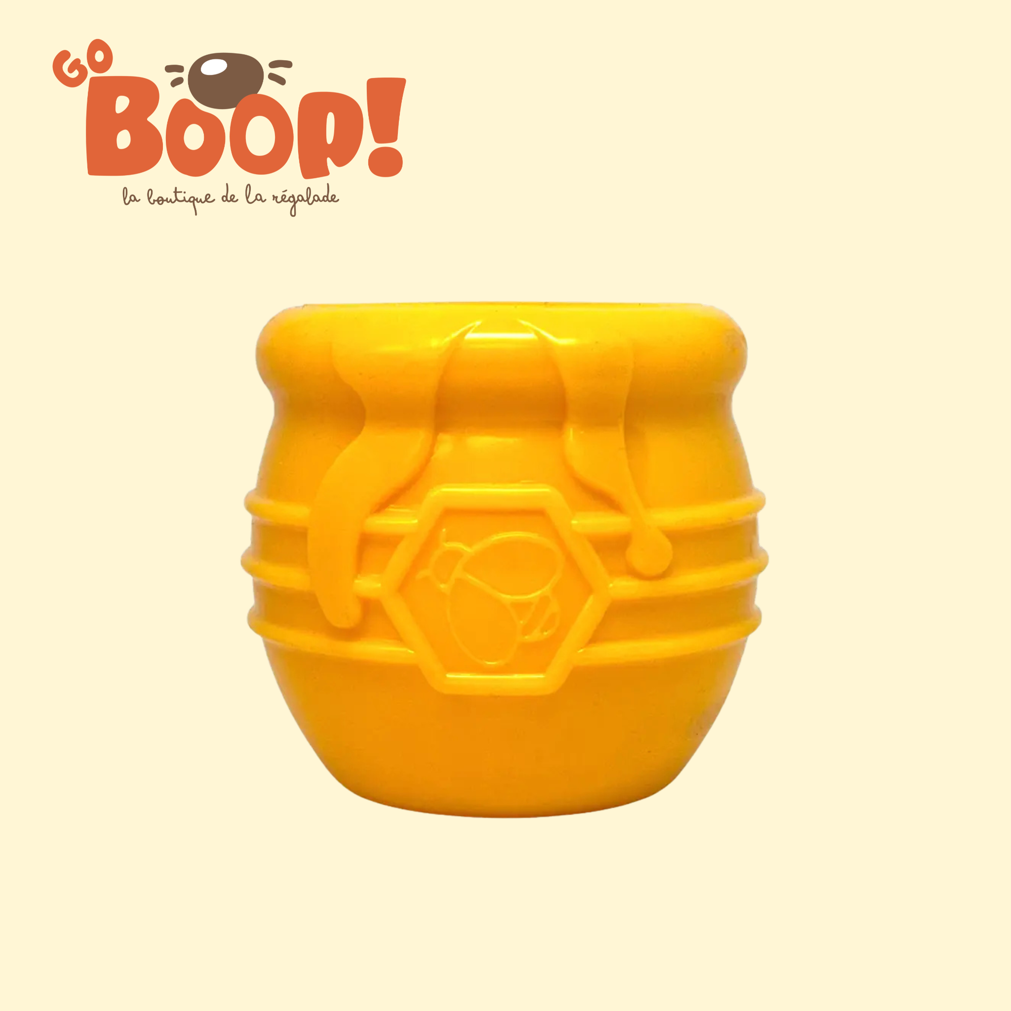Pot de léchage Jaune Honey Pot 🍯 - SodaPup