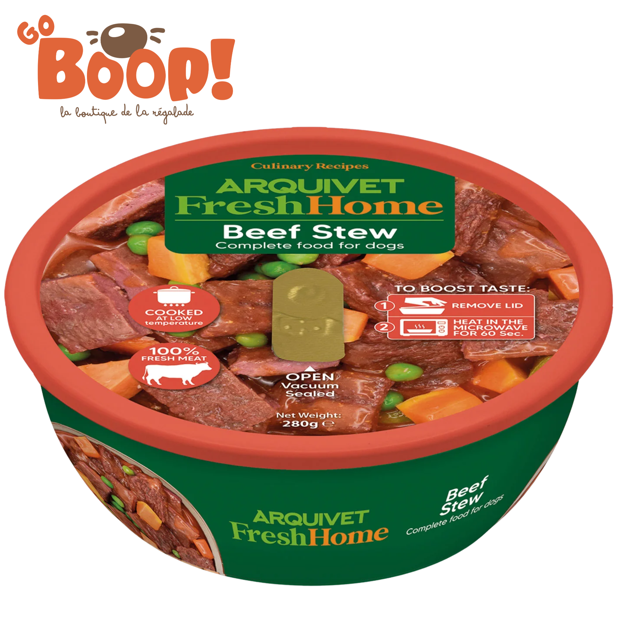 Ragoût de boeuf 280G