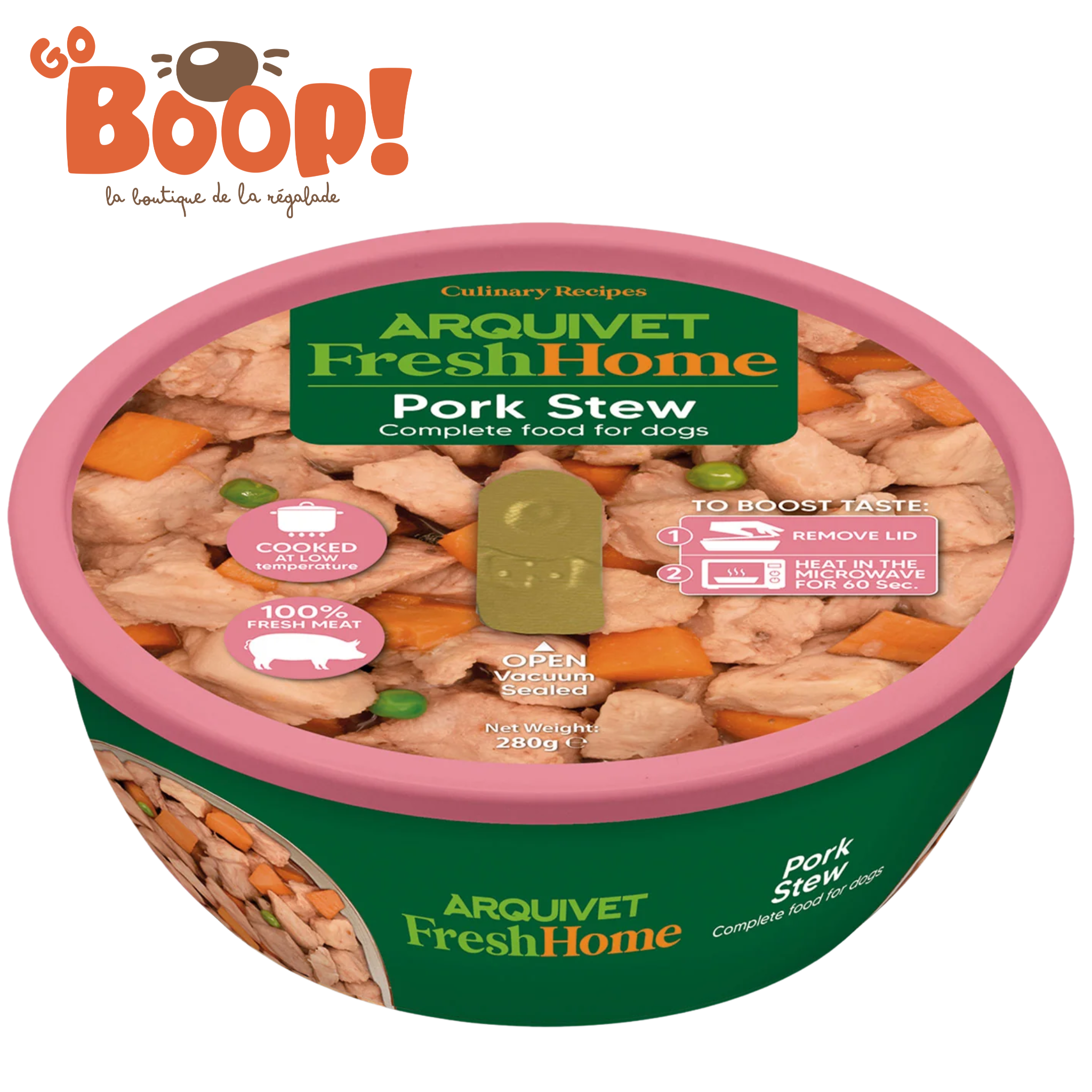 Ragoût de porc 280G