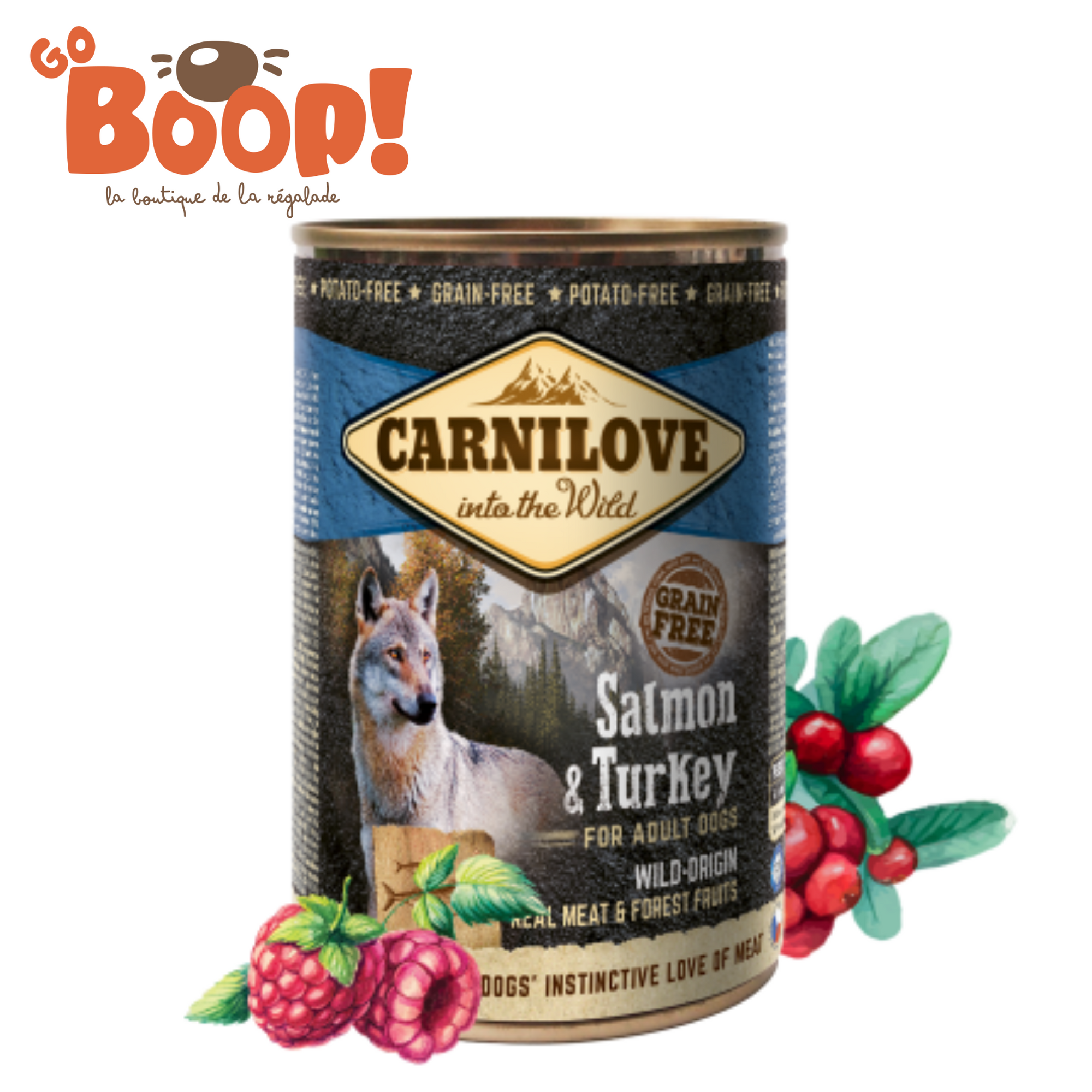 Carnilove Saumon et Dinde 400G