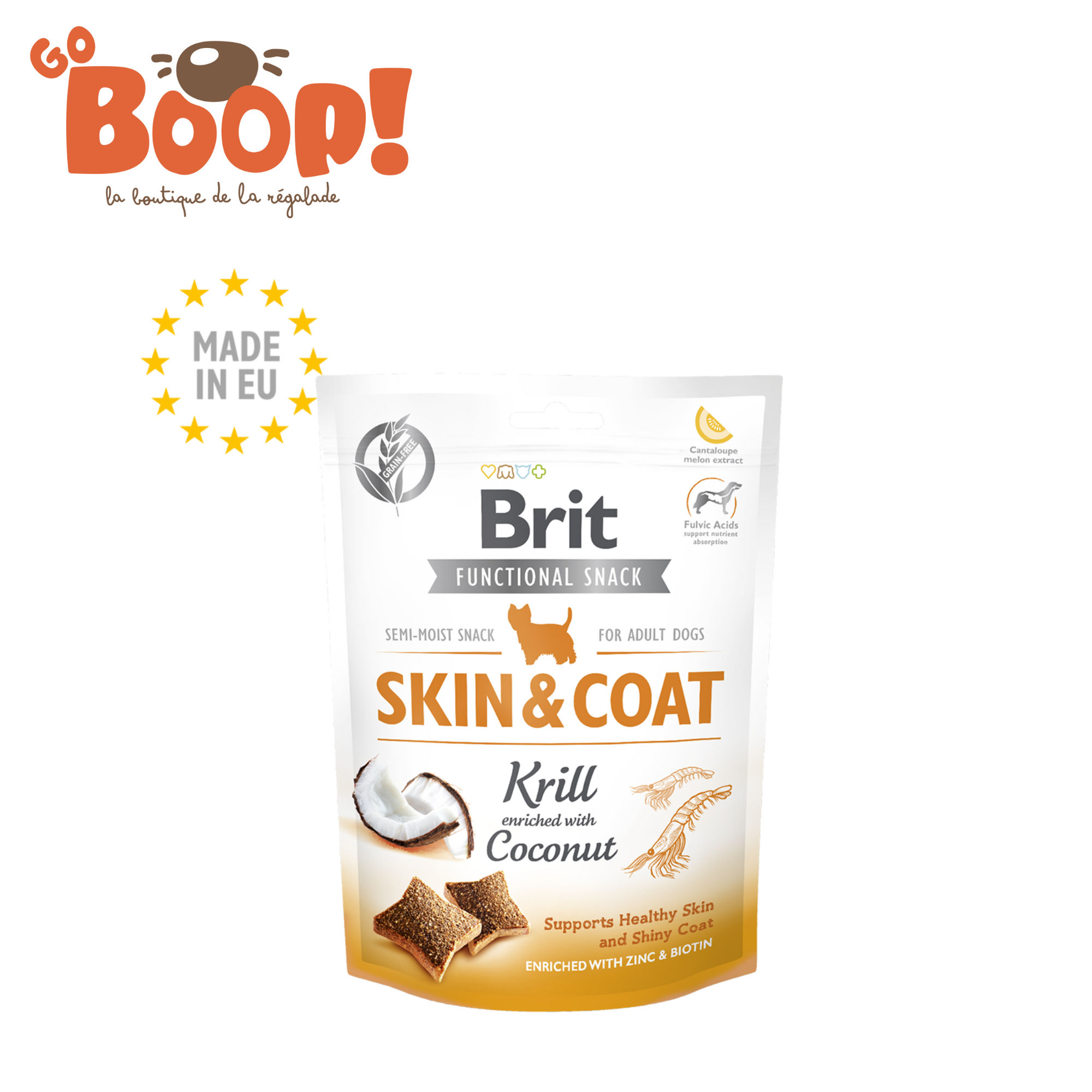 Brit Care Peau et Poil - Krill et Coco 200G