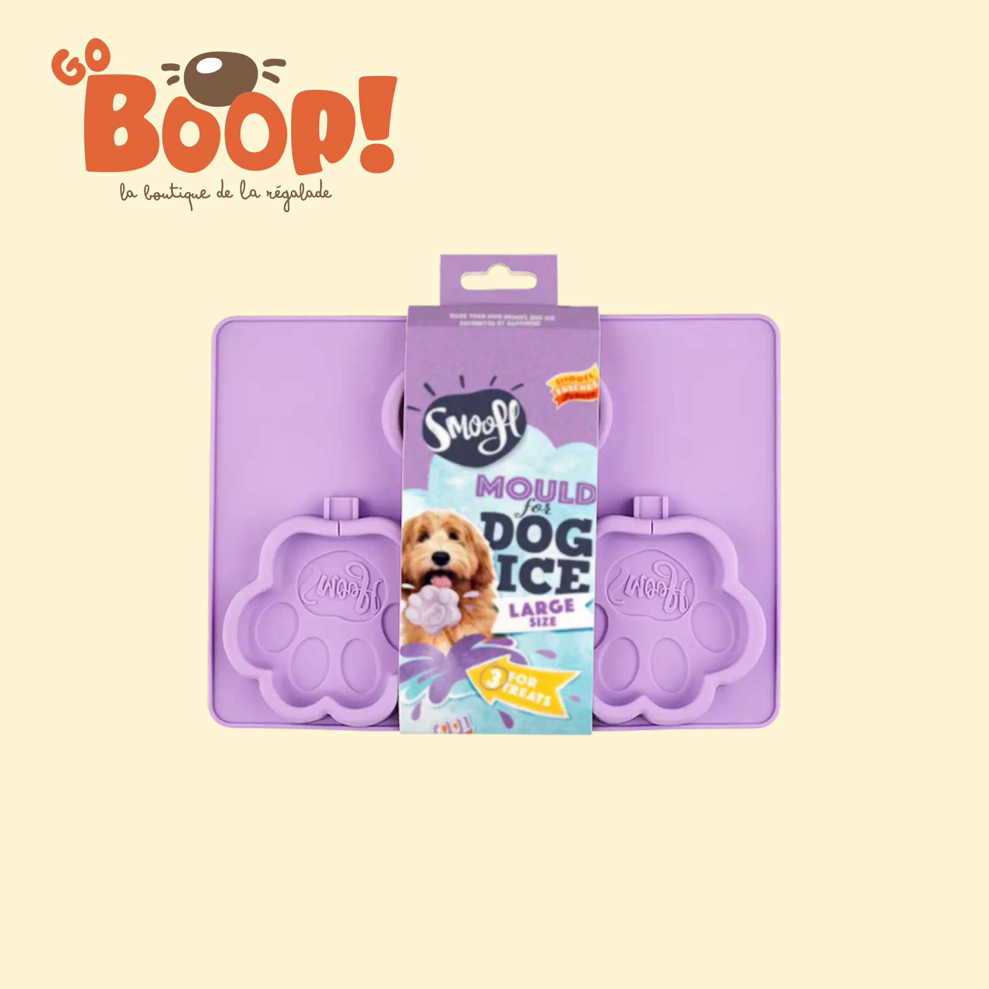 Moule à glace taille L 🍦 - Smoofl Dog