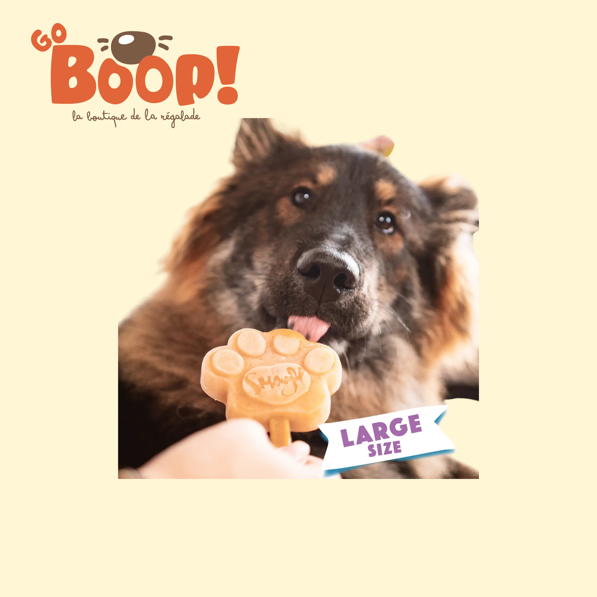 Moule à glace taille L 🍦 - Smoofl Dog
