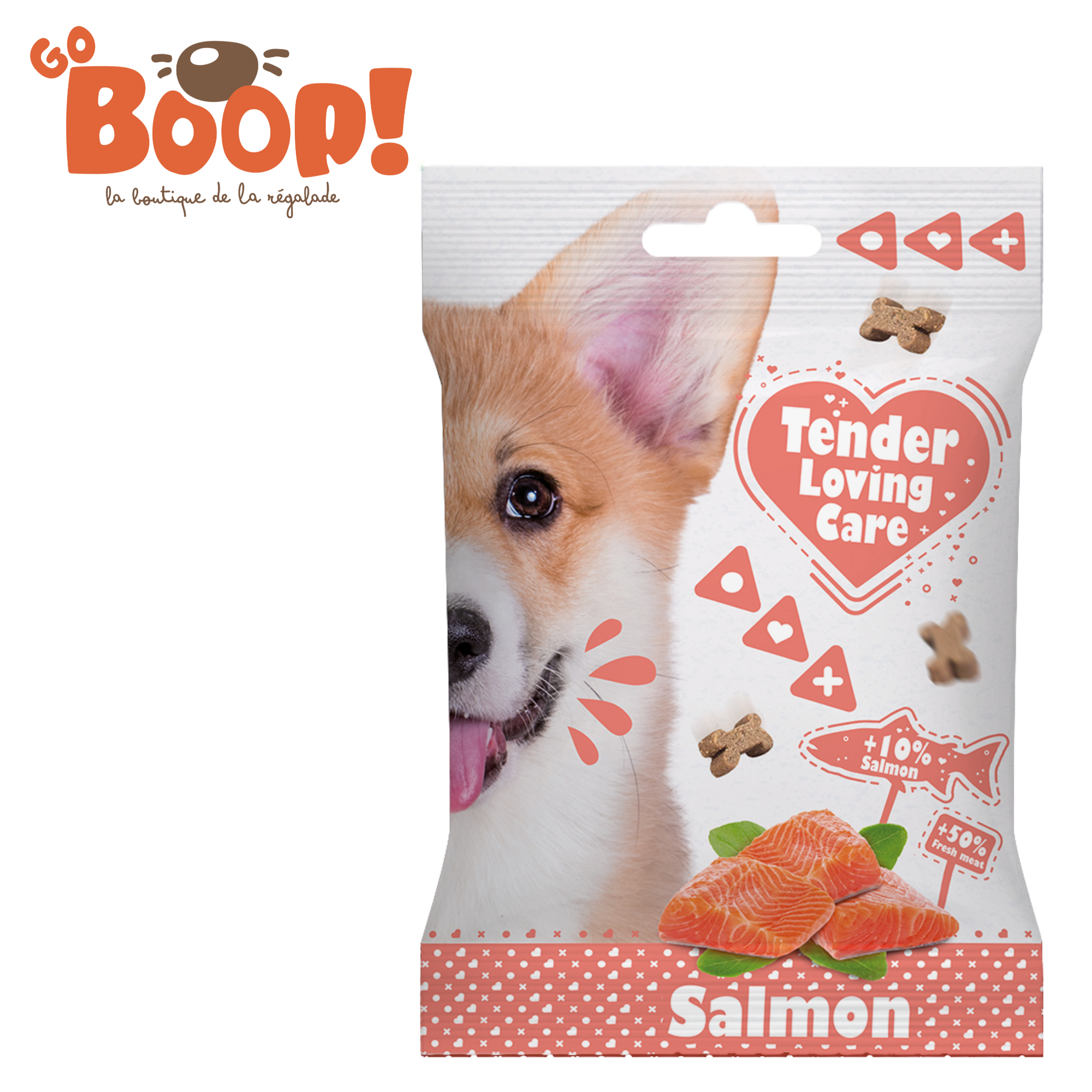 Soft Snack Saumon – Friandise moelleuse & sans gluten 100G