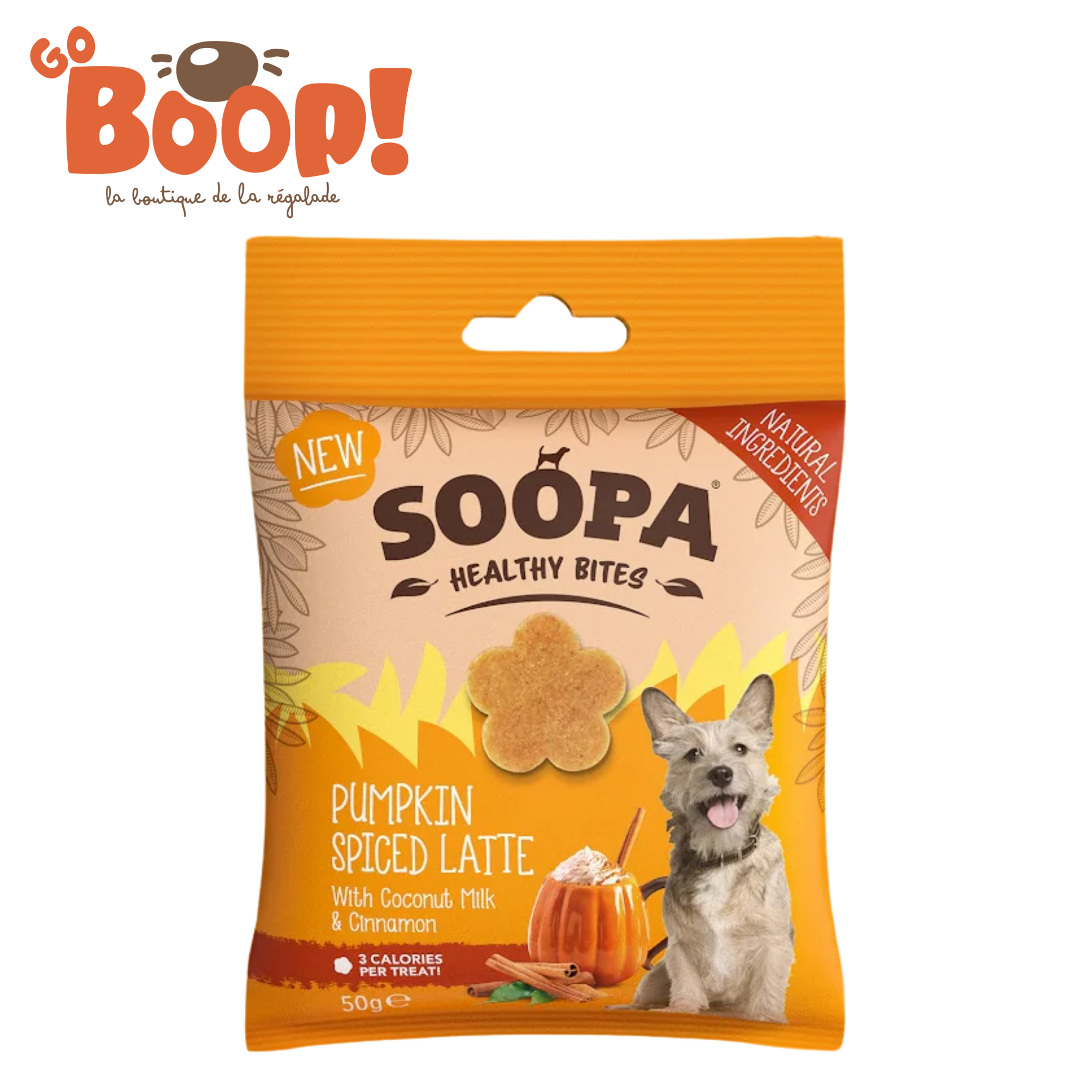 Soopa hypoallergénique - Pumpkin Spiced latte 50G