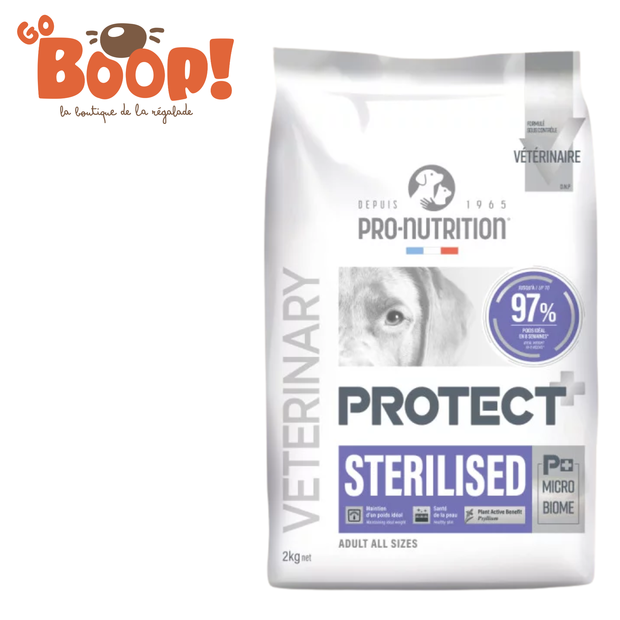 Protect Sterilised – Croquettes pour chien stérilisé ou en surpoids | Contrôle du poids & bien-être