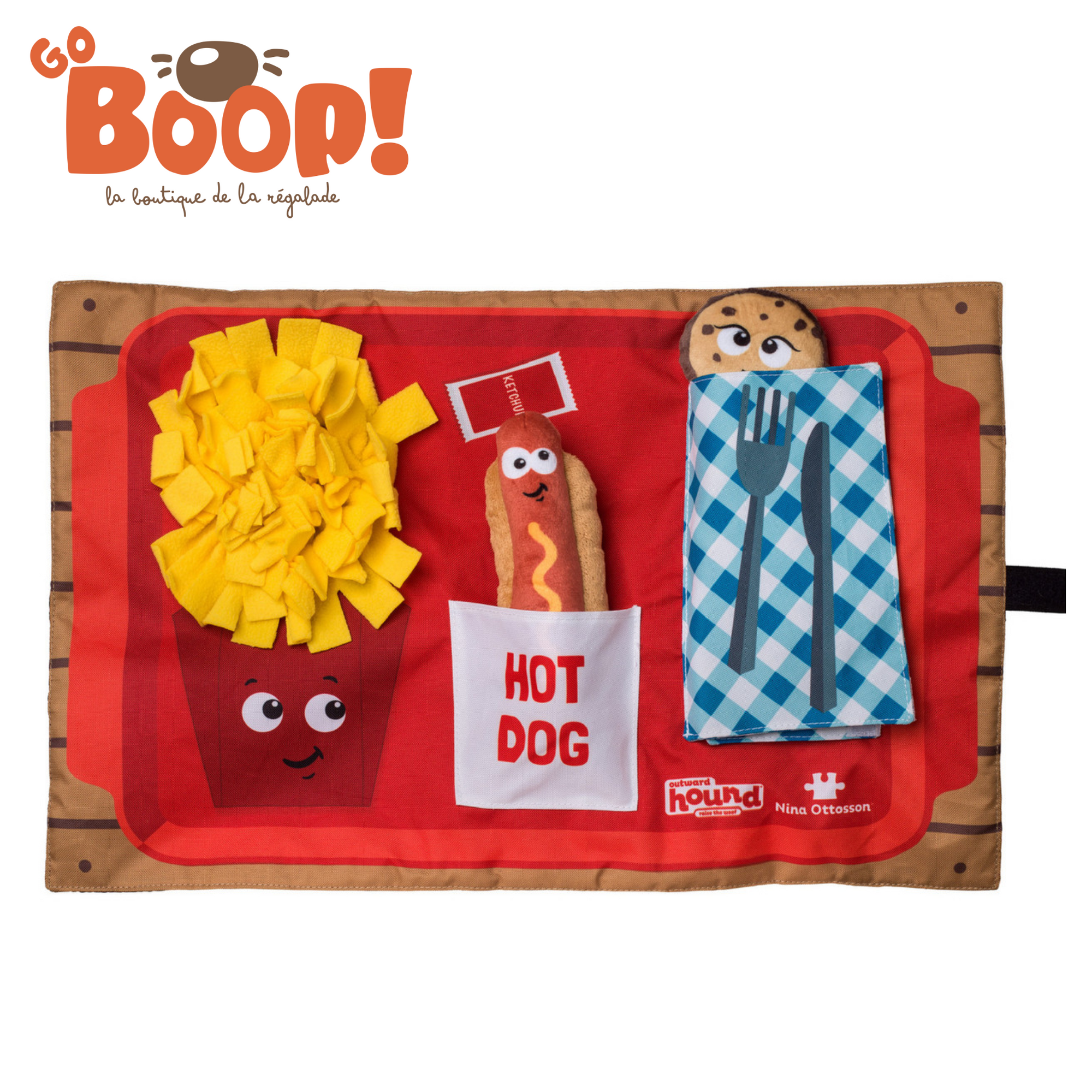 Nina Ottosson Tapis de flair - Hot Dog