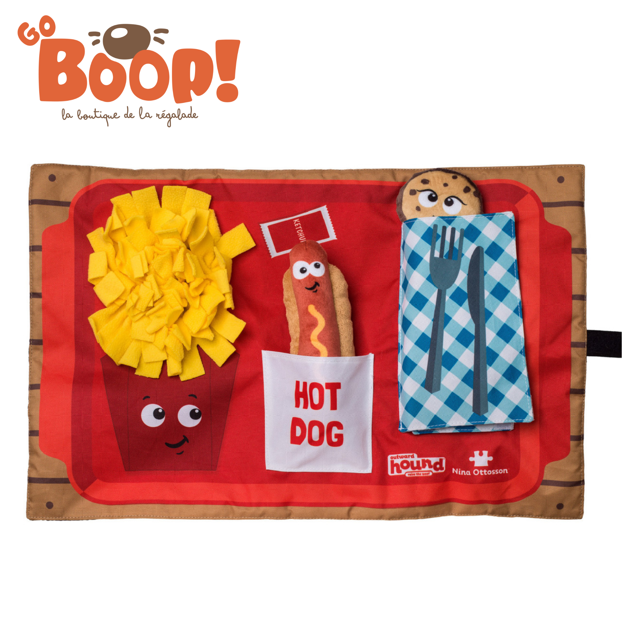 Nina Ottosson Tapis de flair - Hot Dog