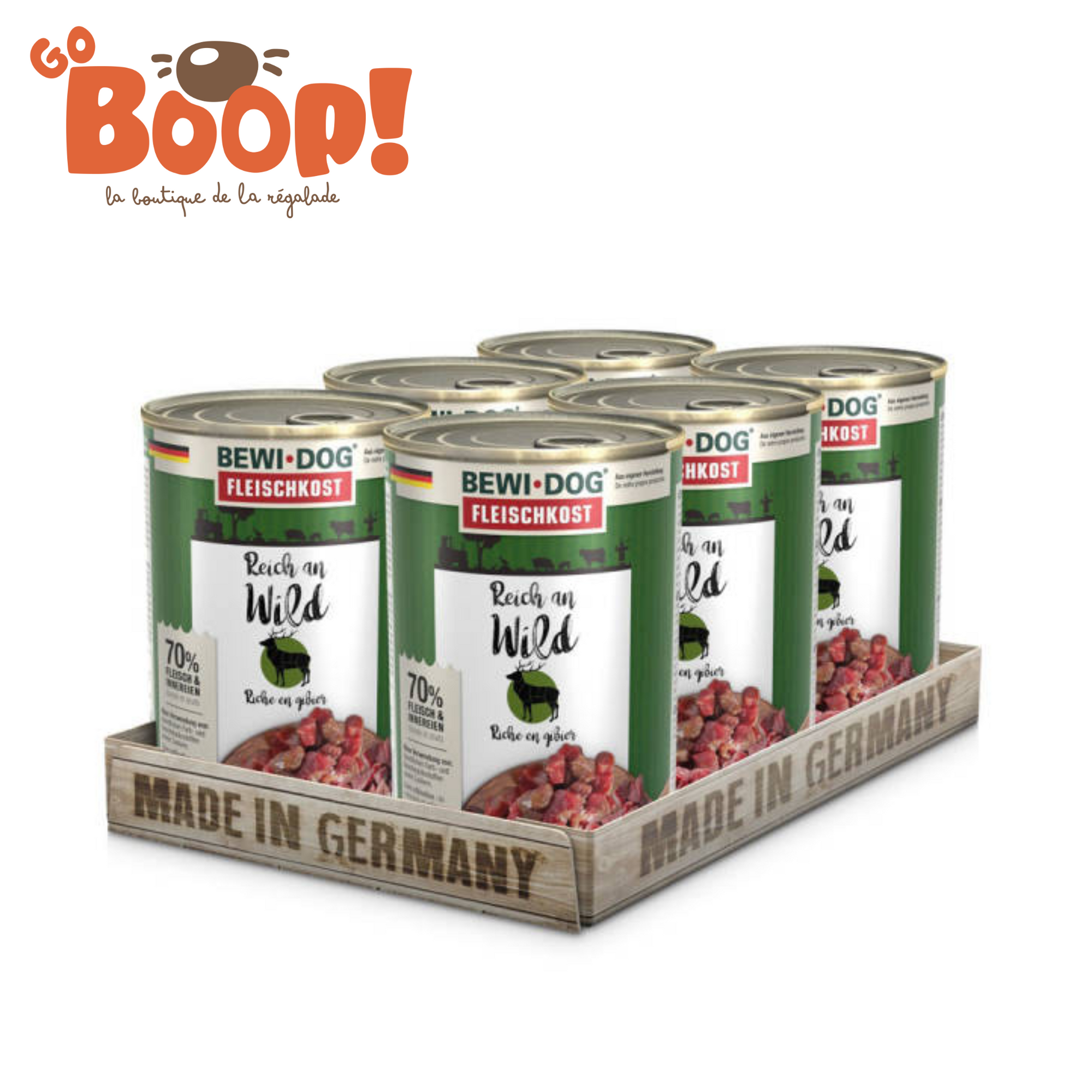 Fleischkost - Gibier 400G