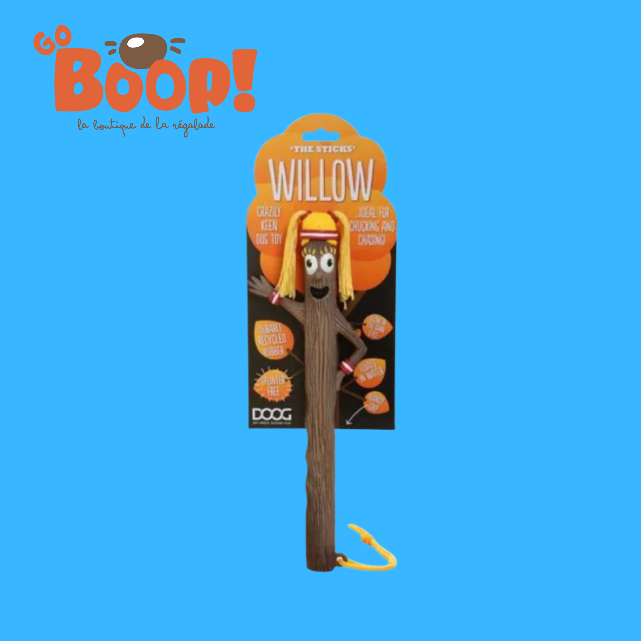 Willow Stick. 🧡 – Jouet en Caoutchouc résistant (28cm)