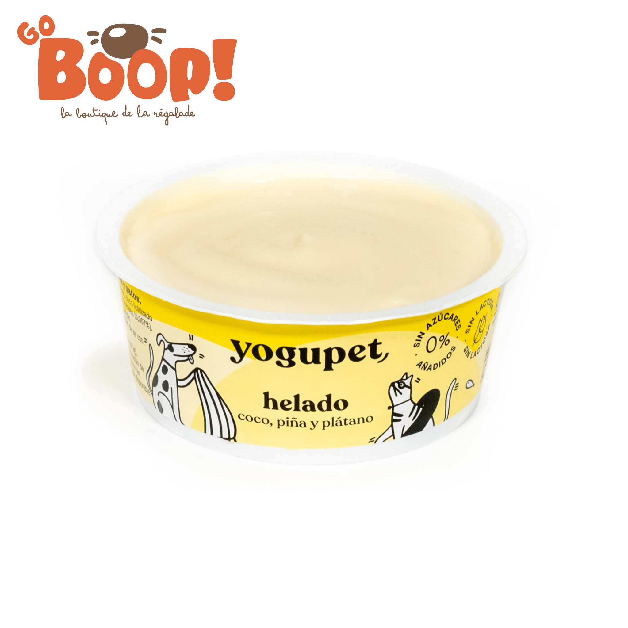 Yogupet Ice cream - Coco ananas banane